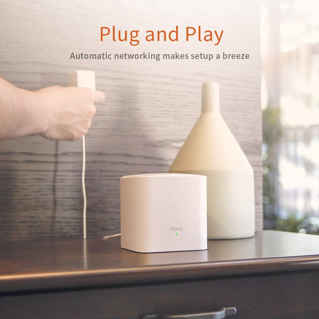 Dual Band AC1200 Mesh WiFi System (3 Pack) F2546