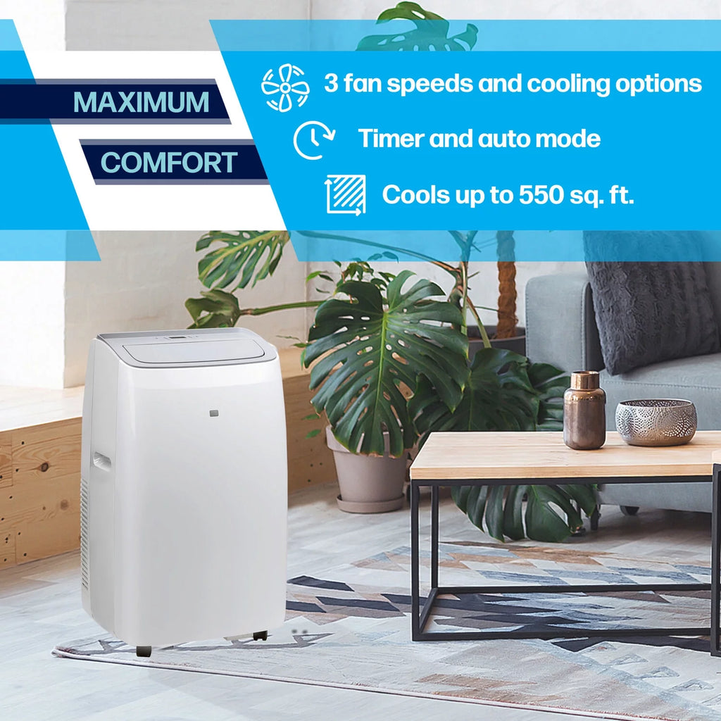 14,000 BTU Portable Air Conditioner with Heat Pump V114