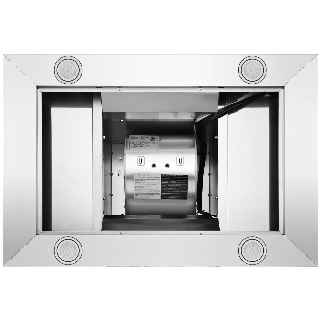 30" 760 CFM Stainless Steel Island Mount Kitchen Range Hood J444907