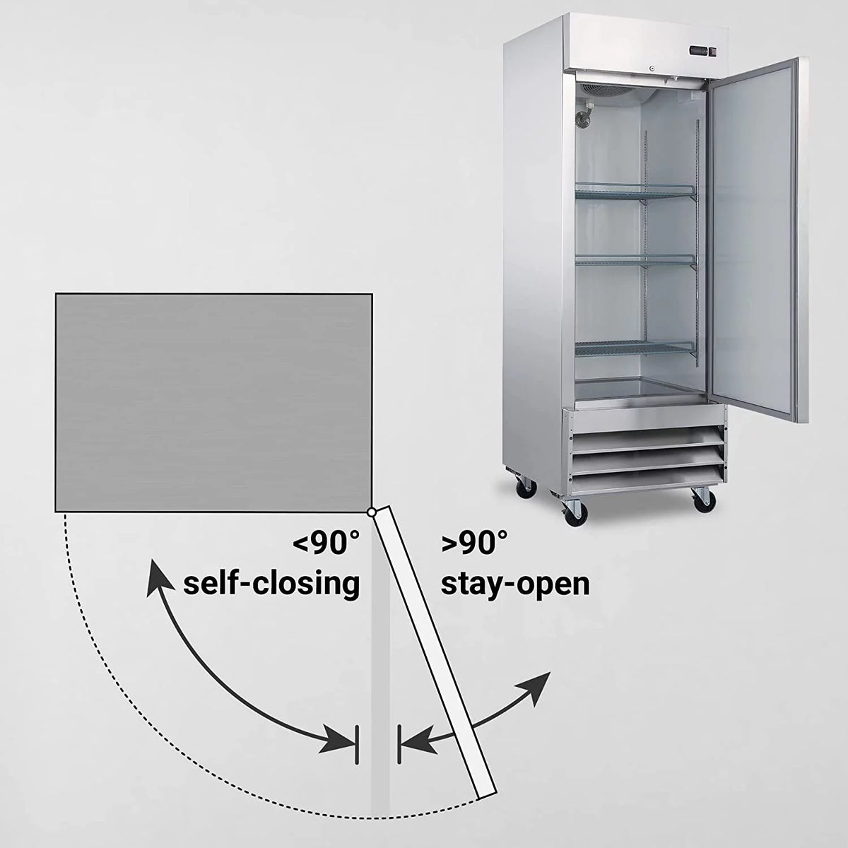 23 Cu ft Frost Free Upright Freezer H2924