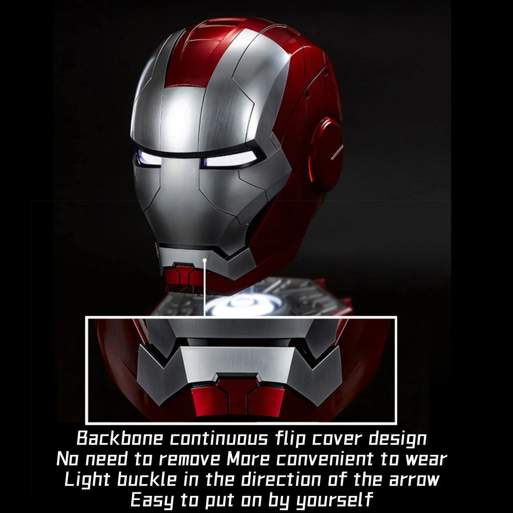 Iron Man Helmet Electronic Mask with Sounds & LED Eyes 1:1 Model D9058