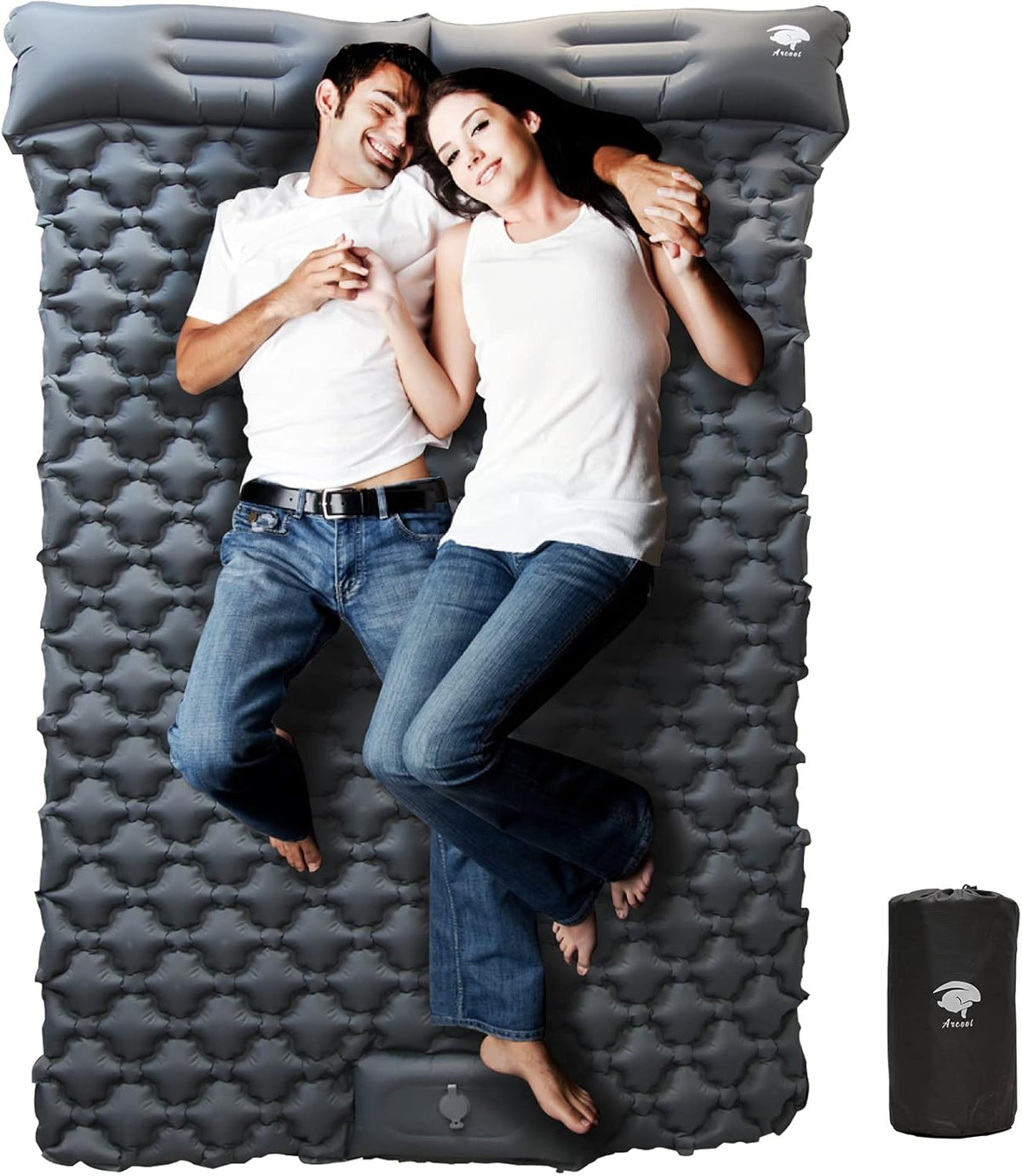Camping Sleeping Pad with Inflatable Foot Pump V28480