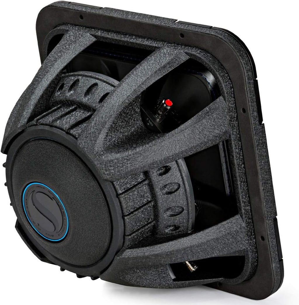 12 Square Dual 4 Ohm Car Subwoofer F9633