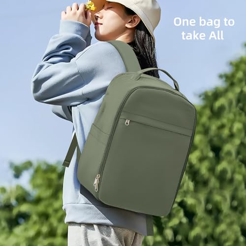 Black 20L Waterproof Carry On Backpack J678