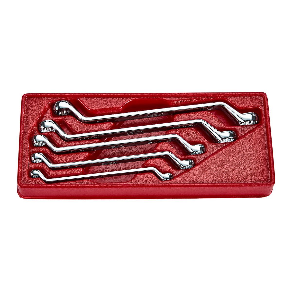 5 Piece SAE Offset Box Wrench Set F15945