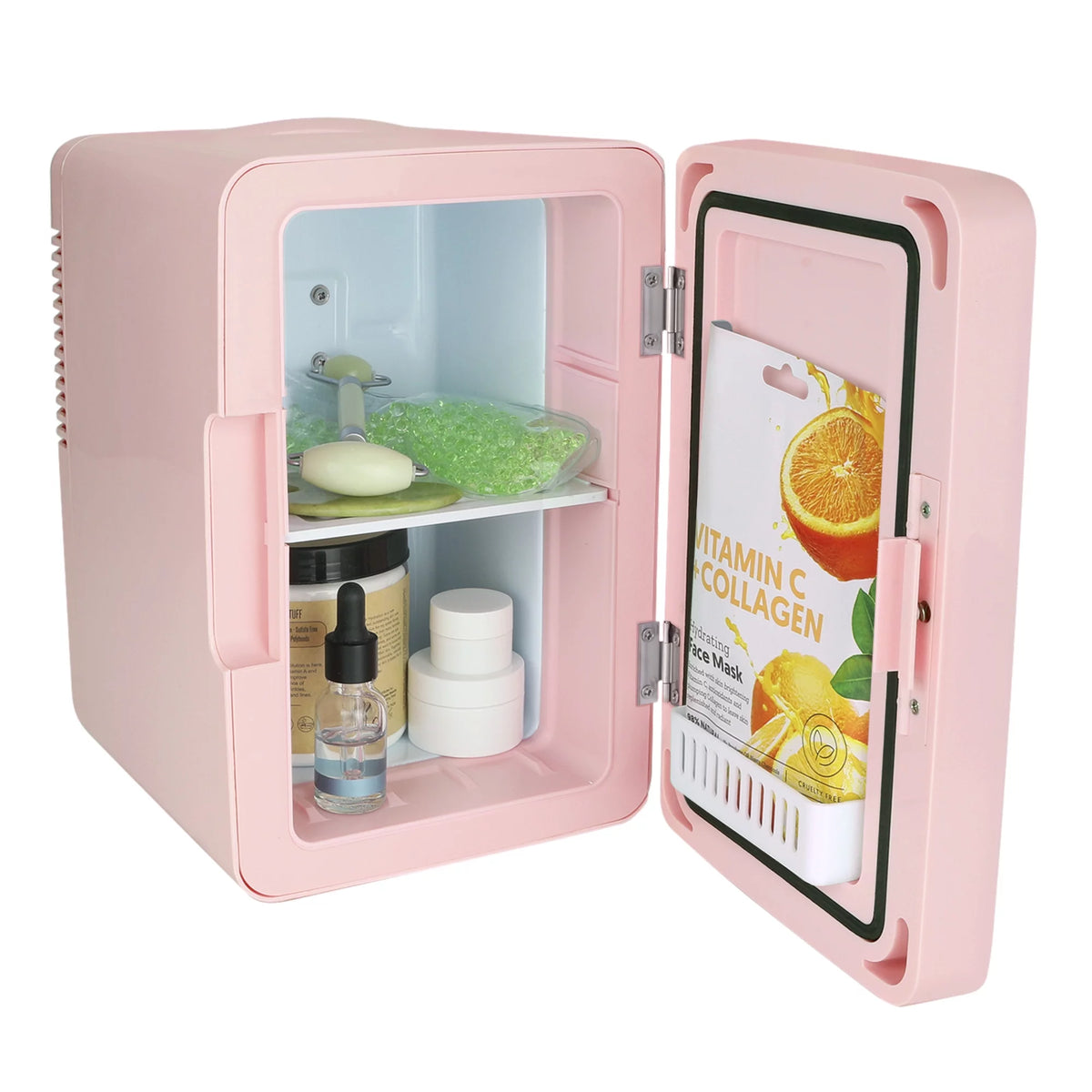 Black Mini Fridge with Glass Door Z4482