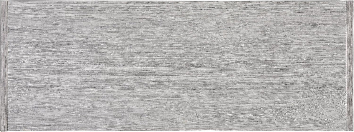 Grey Oak Finish Faux Wood Bookcase U3547