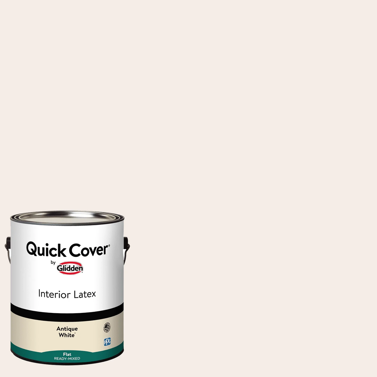 White Flat Interior Latex Paint 1 Gallon M97540