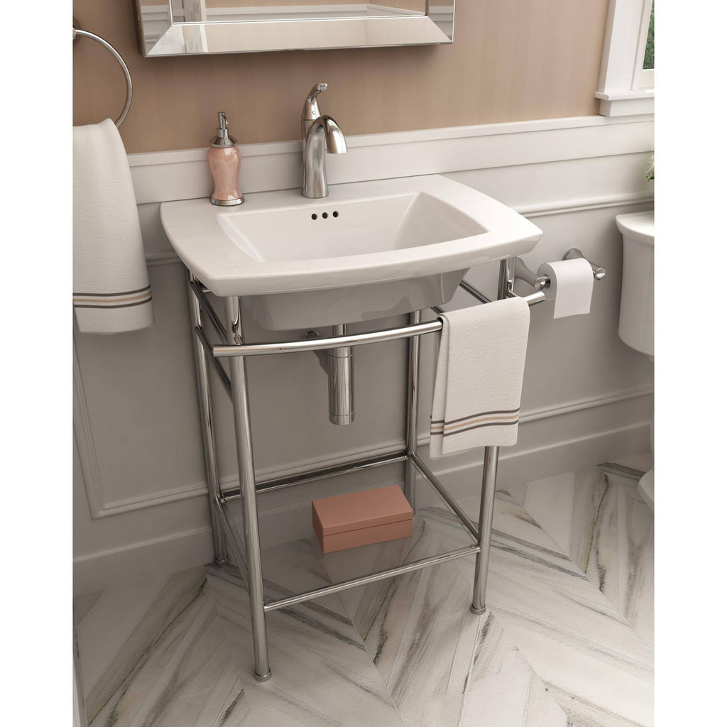 White Bathroom Sink A942687
