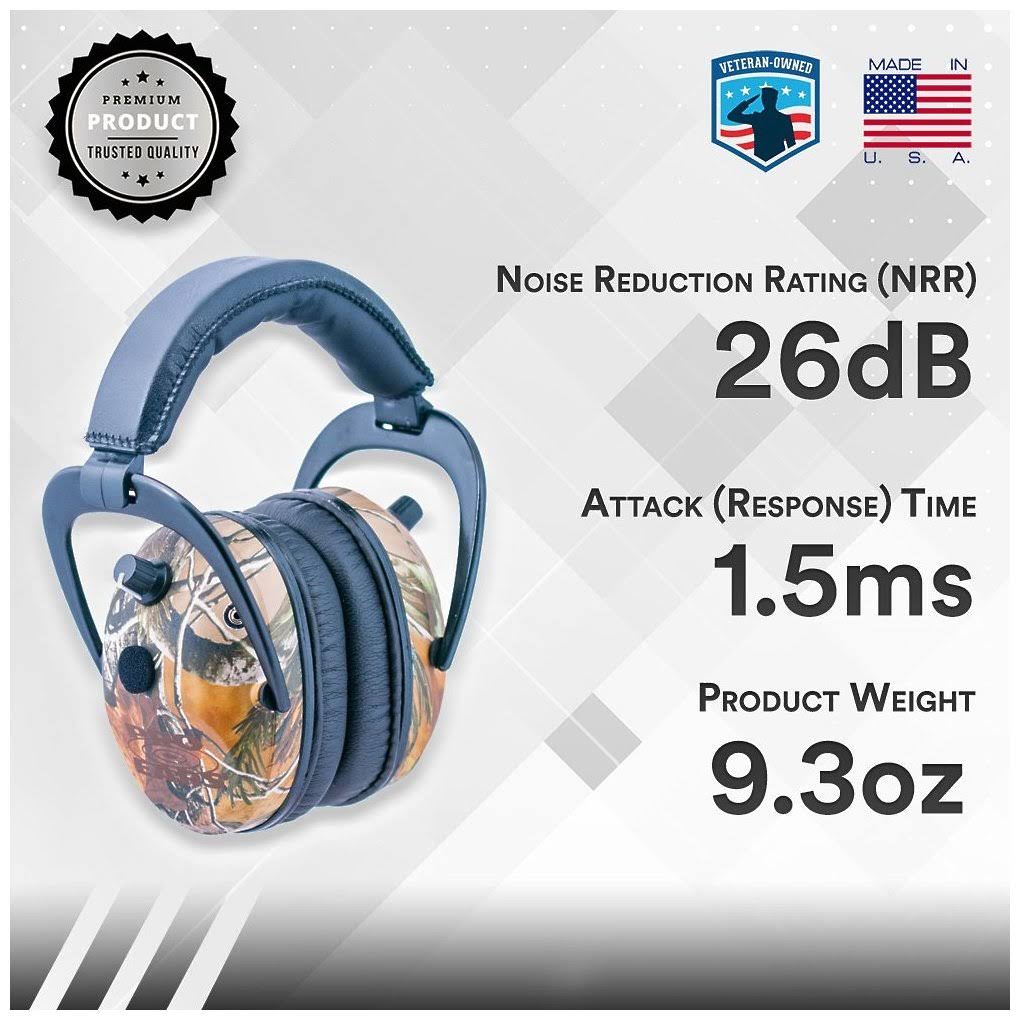 Pro Ears Predator Gold NRR 26 Realtree APG H34227