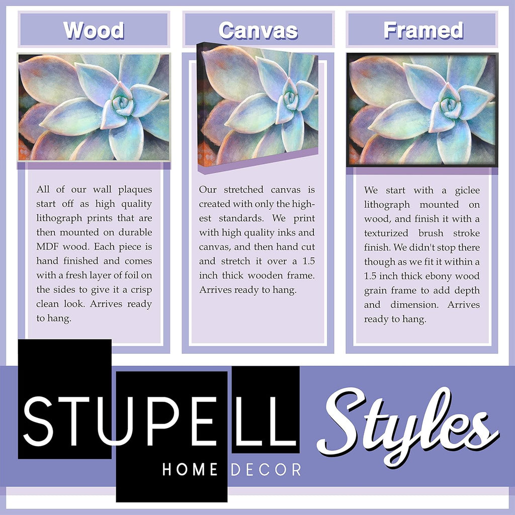 Stretched Canvas Wall Art, 16 x 1.5 x 20, Multi-Color C9305