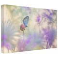 Canvas Art in Tan/White/Purple F80825