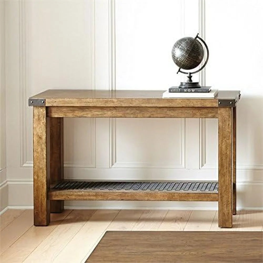 Distressed Oak Console Table C1250