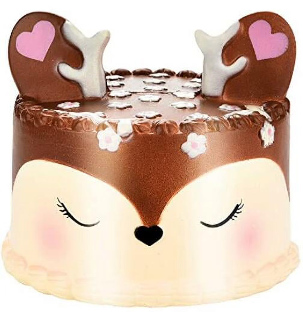 Jumbo Deer Cake Kawaii Squishy Toys Cream Scented Stress R M25904