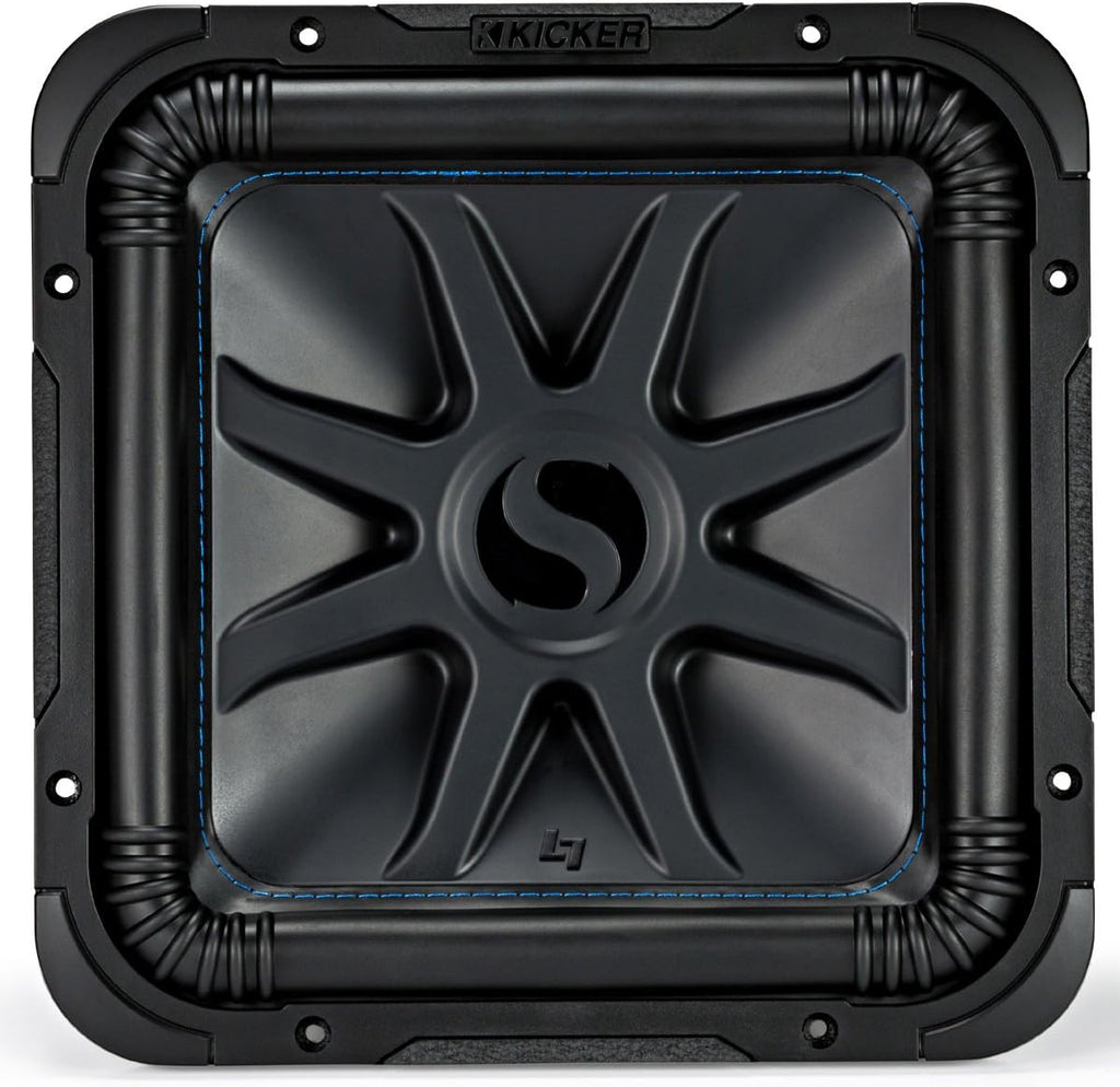 12 Square Dual 4 Ohm Car Subwoofer F9633