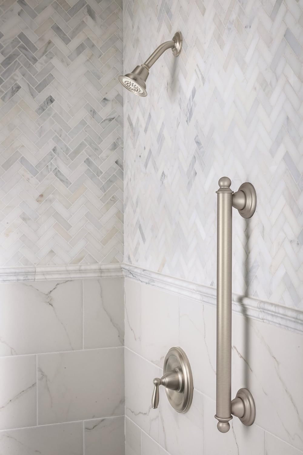 Brushed Nickel Tub and Shower Valve Trim Kit, Pack of 2 I923