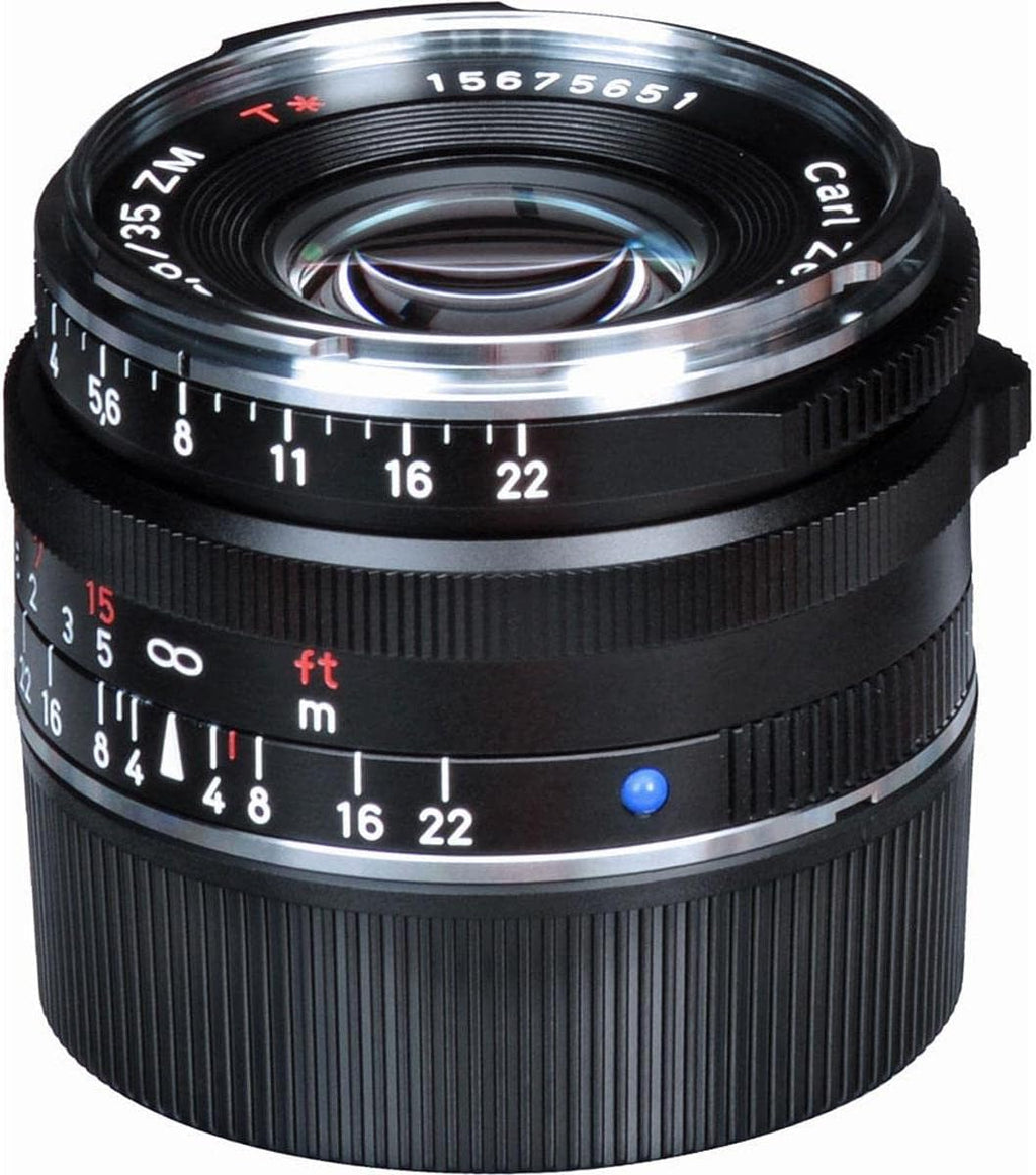 Black Wide-Angle Camera Lens for Leica M-Mount Rangefinder Cameras K24829