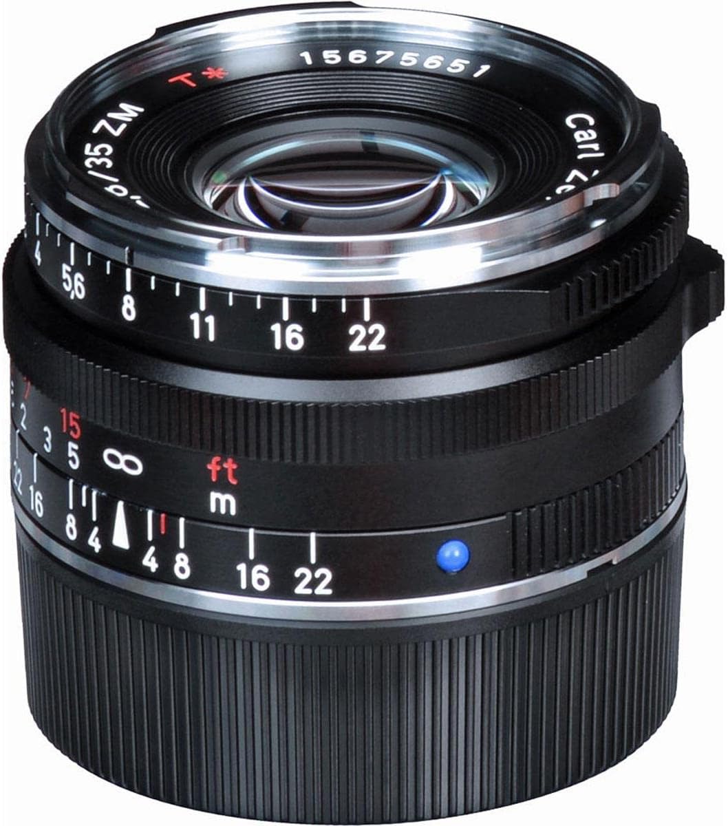 Black Wide-Angle Camera Lens for Leica M-Mount Rangefinder Cameras K24829