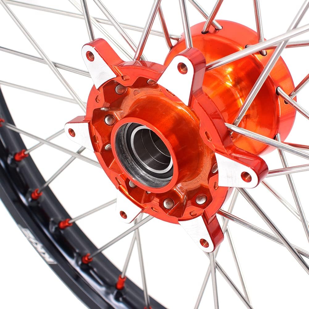 21'' 18'' Enduro Cast Motorcycle Dirtbike Wheels Rims W25527