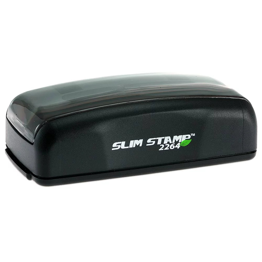 Large Pre-Inked Stamp with Pink Ink I595