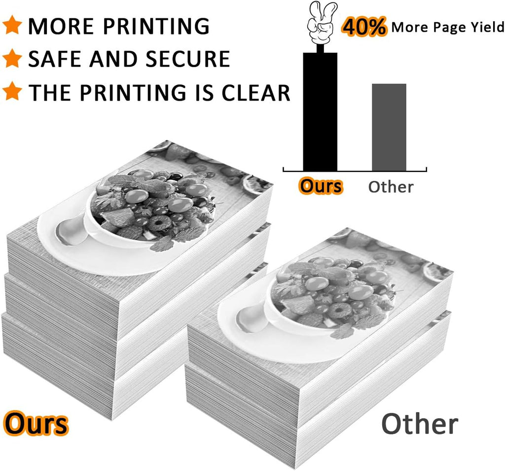 Black Compatible Toner Cartridge 4 Pack E980837