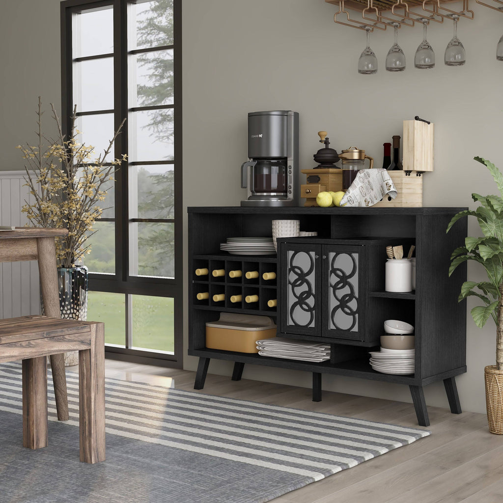 Brown 47-Inch Buffet Server R814