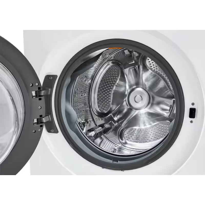 4.5 Cu.Ft. Front Load Washer & 7.4 Cu.Ft. Gas Dryer in White E895439