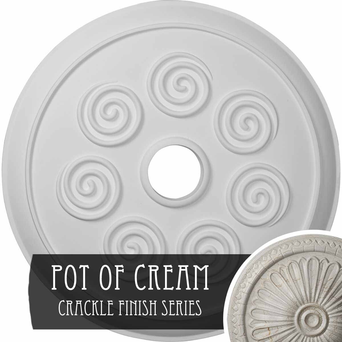 Spiral Ceiling Medallion X929