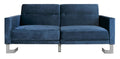 Navy Foldable Sofa Bed F761600