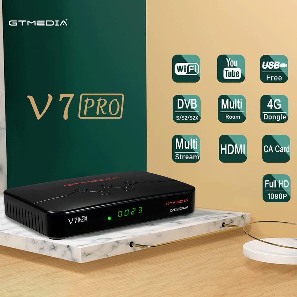1080p Digital Satellite TV Receiver Pack of 2 Y25416