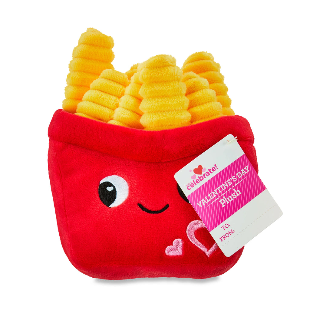 6 Red French Fries Plush D171