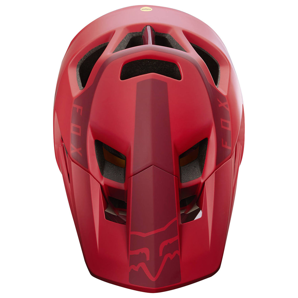 Bright Red Fox Racing Proframe Helmet X6441