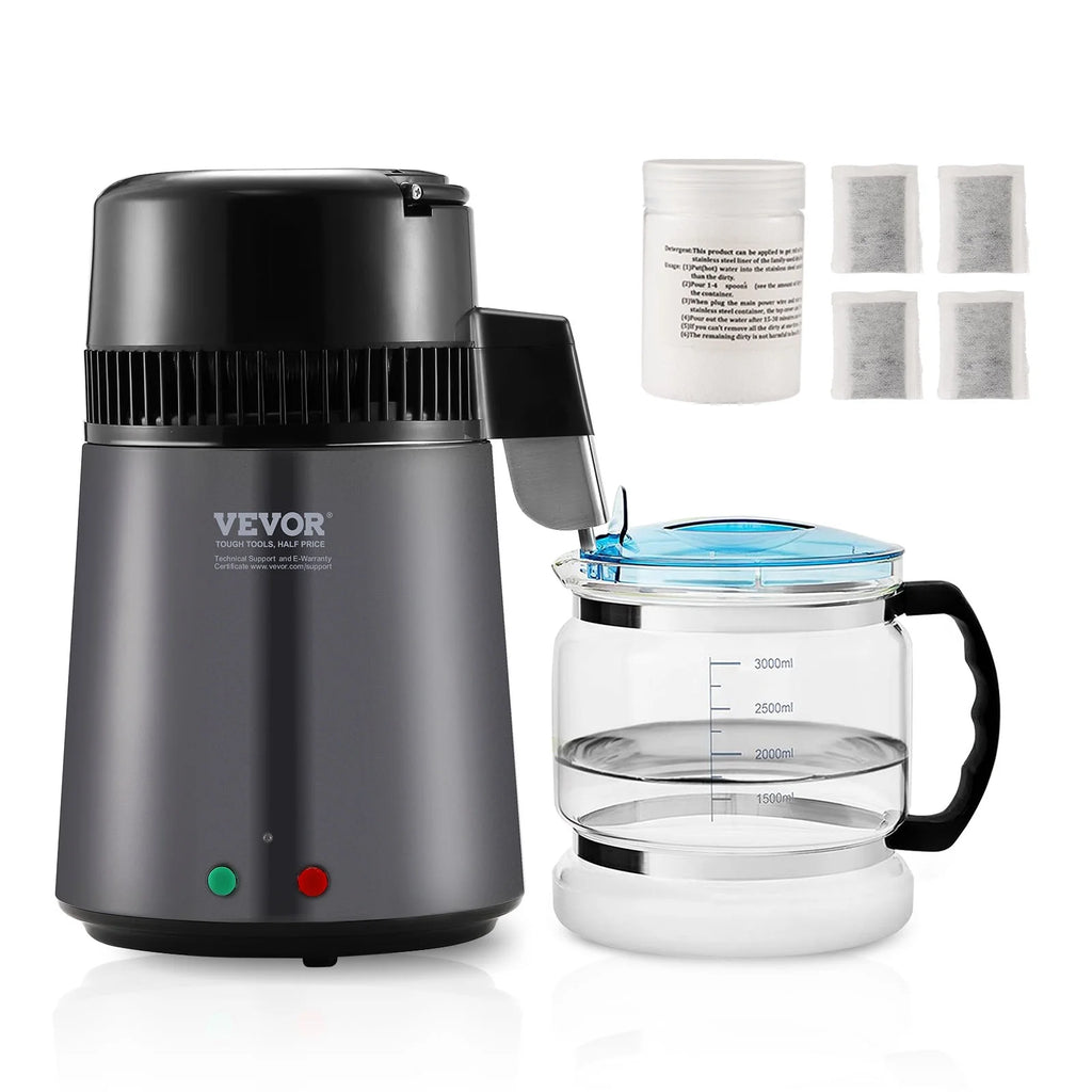 4L Stainless Steel Water Distiller F503