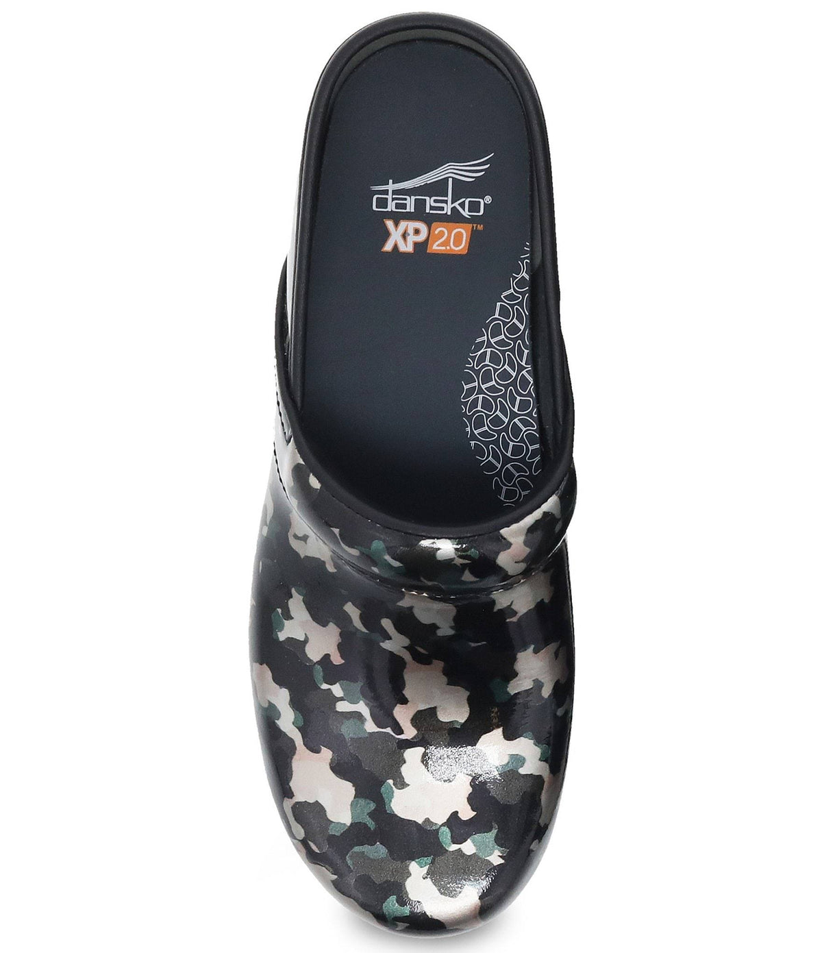 Camo Patent Clog L92119