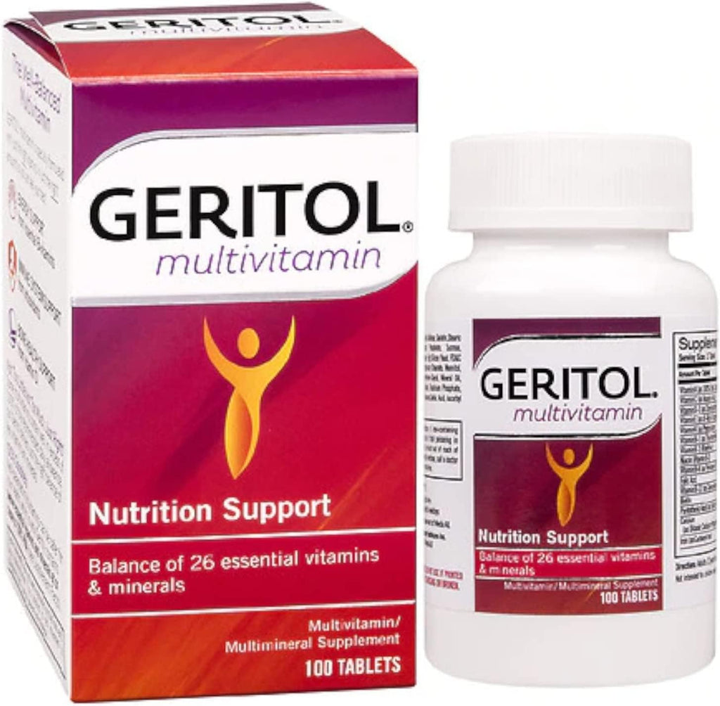 Geritol Complete Tablets 100 Tablets (Pack of 4) F969