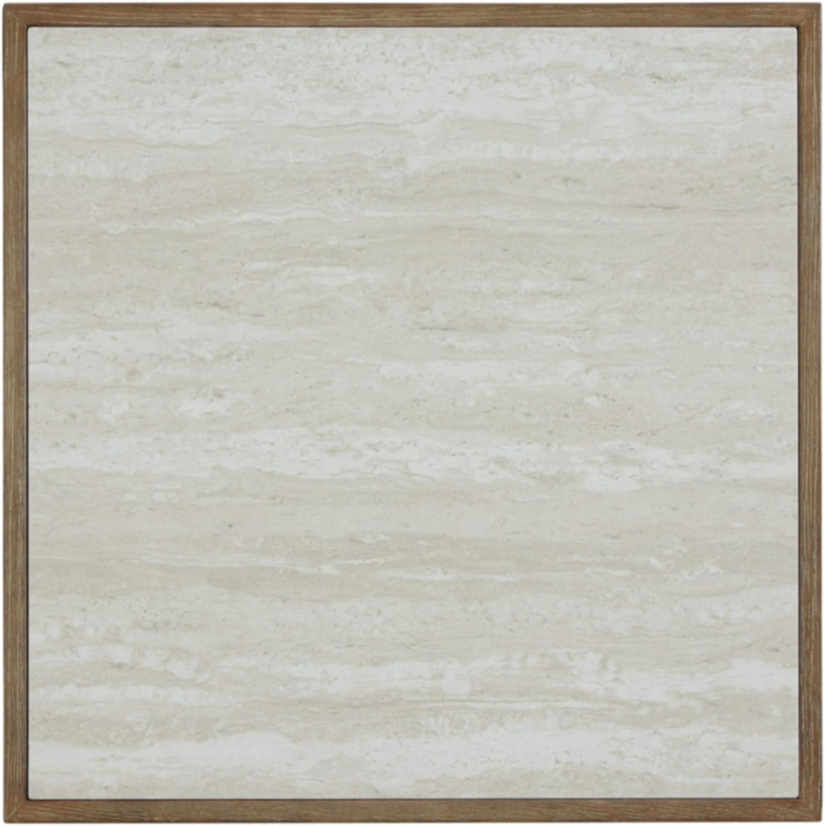 Contemporary End Table with Faux Carrara Marble Top P2046