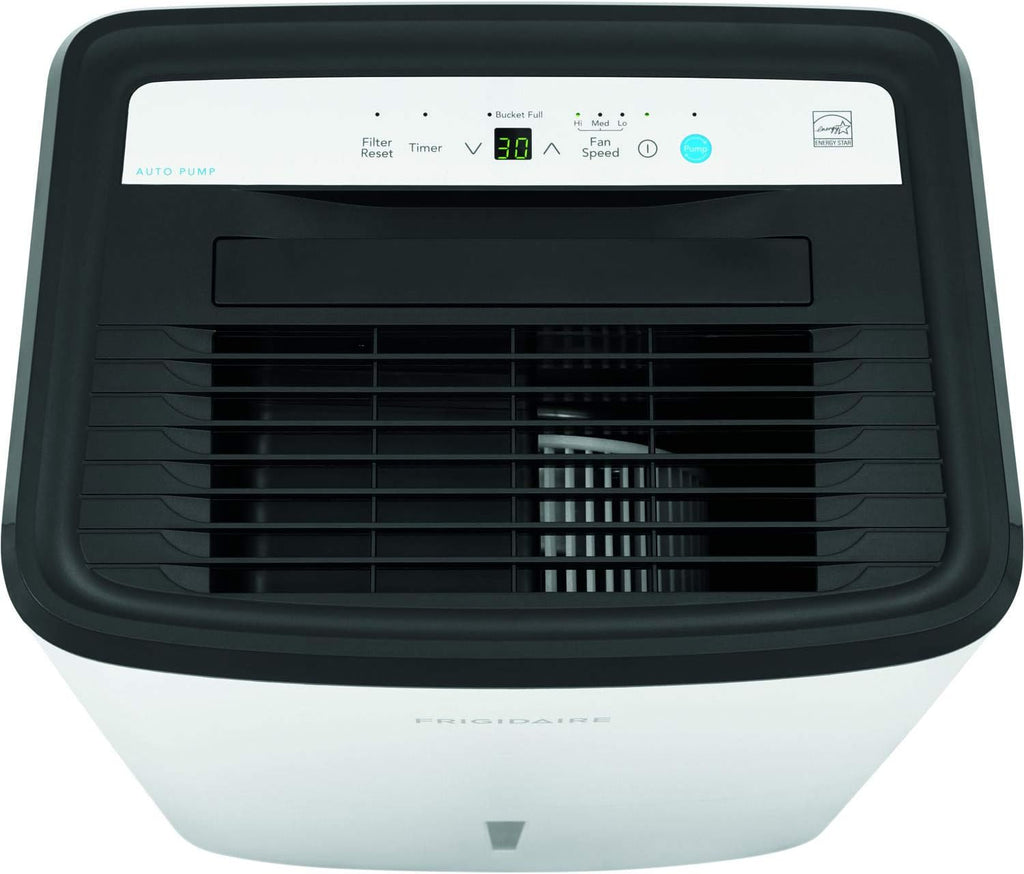 White 50 Pint Dehumidifier with Built In Pump J13479