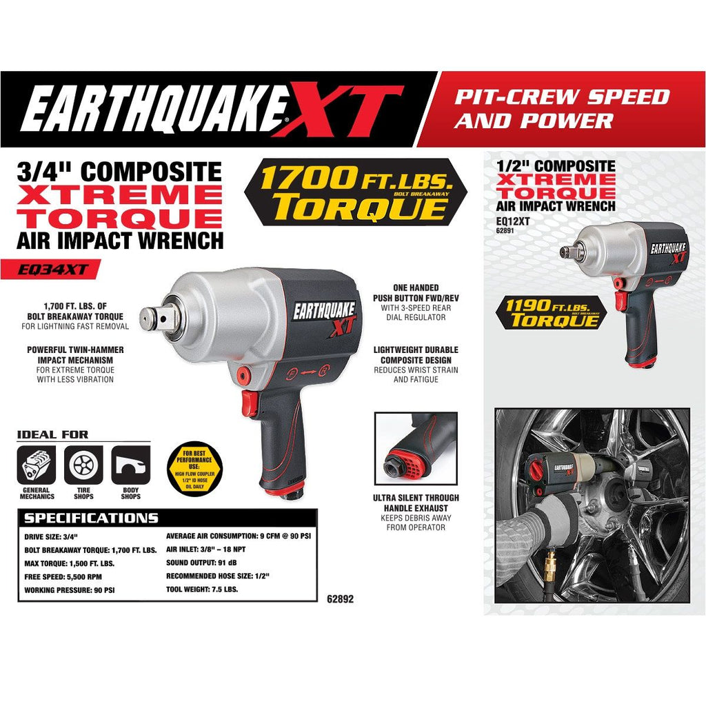 3/4 in. Composite Air Impact Wrench B9365