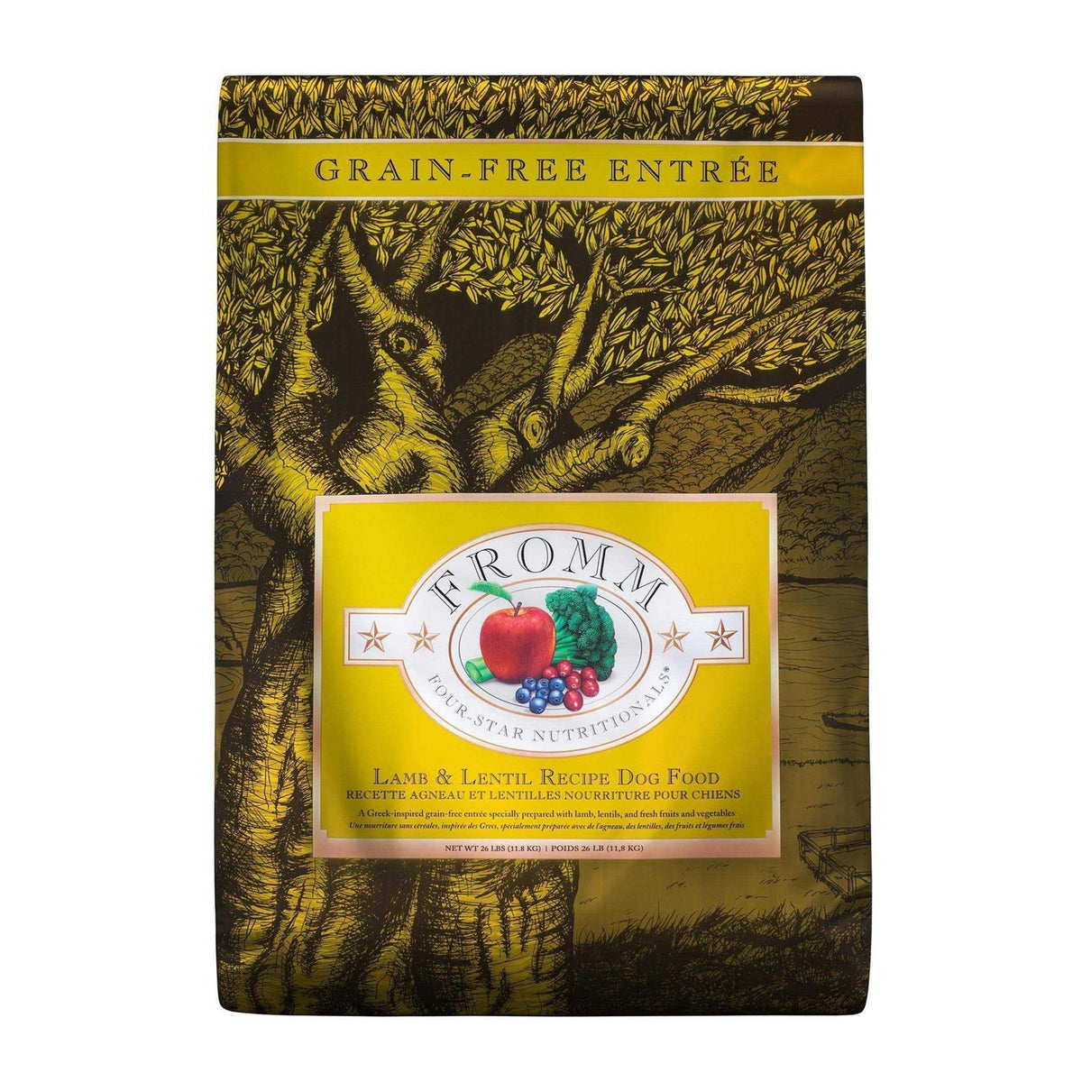 Lamb & Lentil Dog Food D849