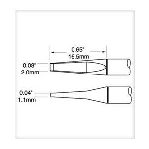 Blade Tip Tweezer Cartridge V8286