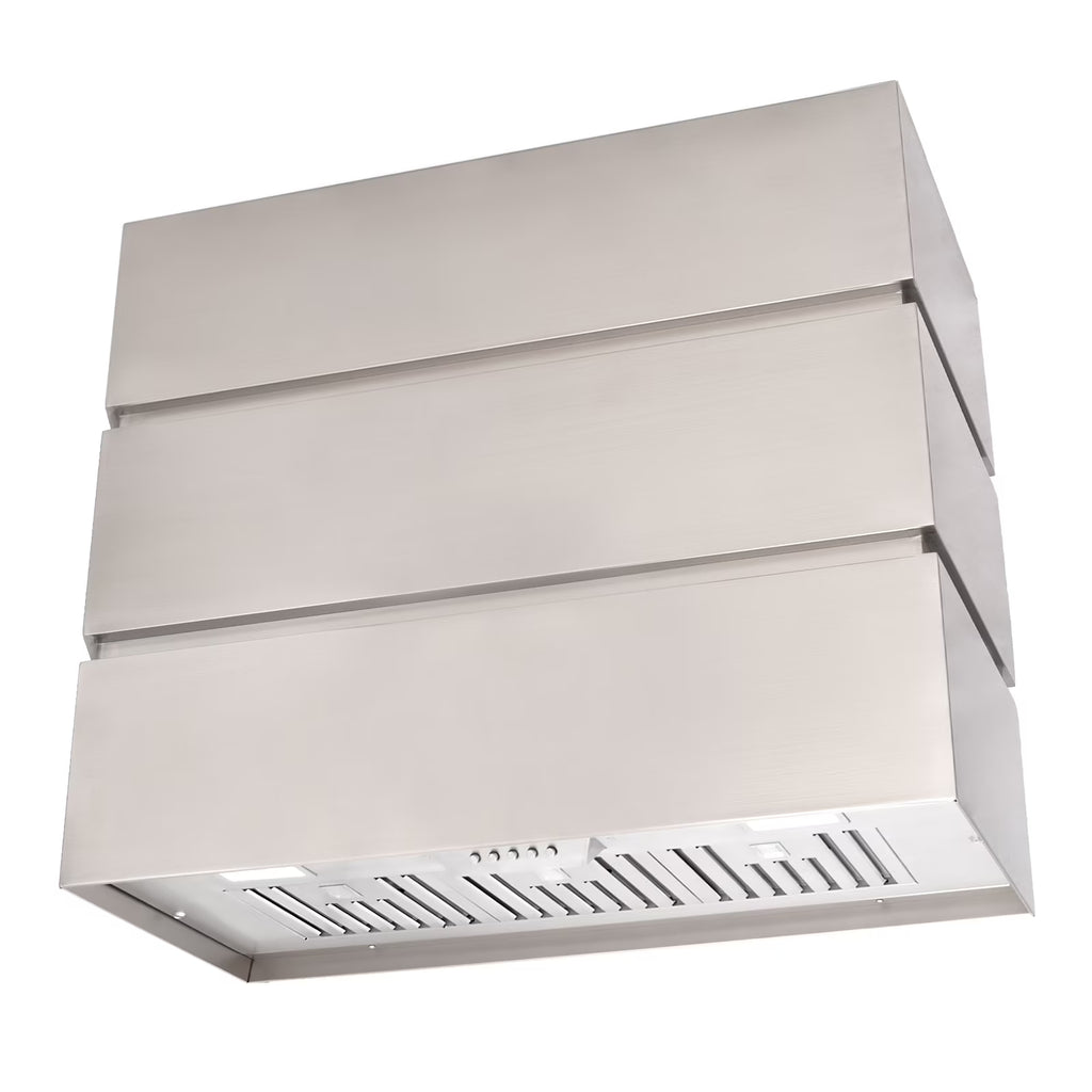 36" Brushed Stainless Steel Wall Mount Range Hood F306
