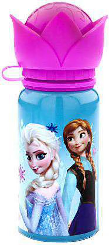 Pink Flower Top Aluminum Water Bottle Z7763