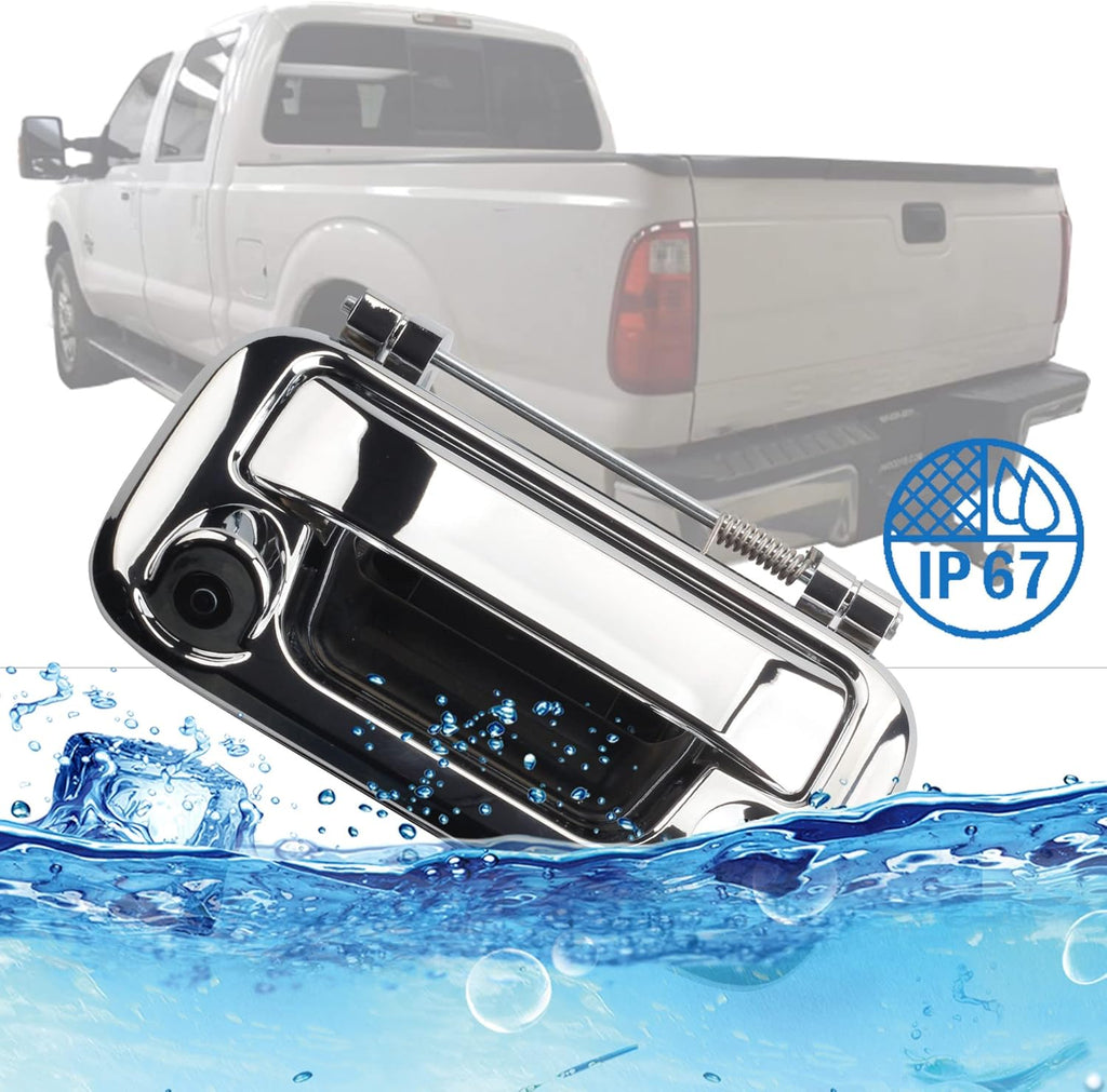 Tailgate Handle with Backup Camera Chrome Pack of 2 W248978
