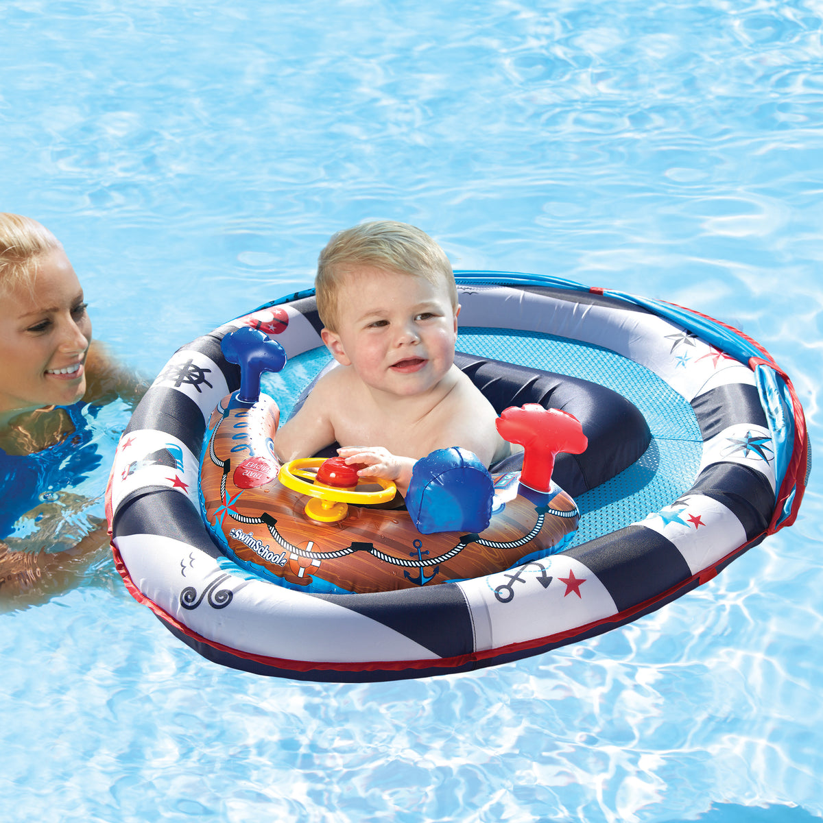 Baby Boat with Adjustable SunShade C22583