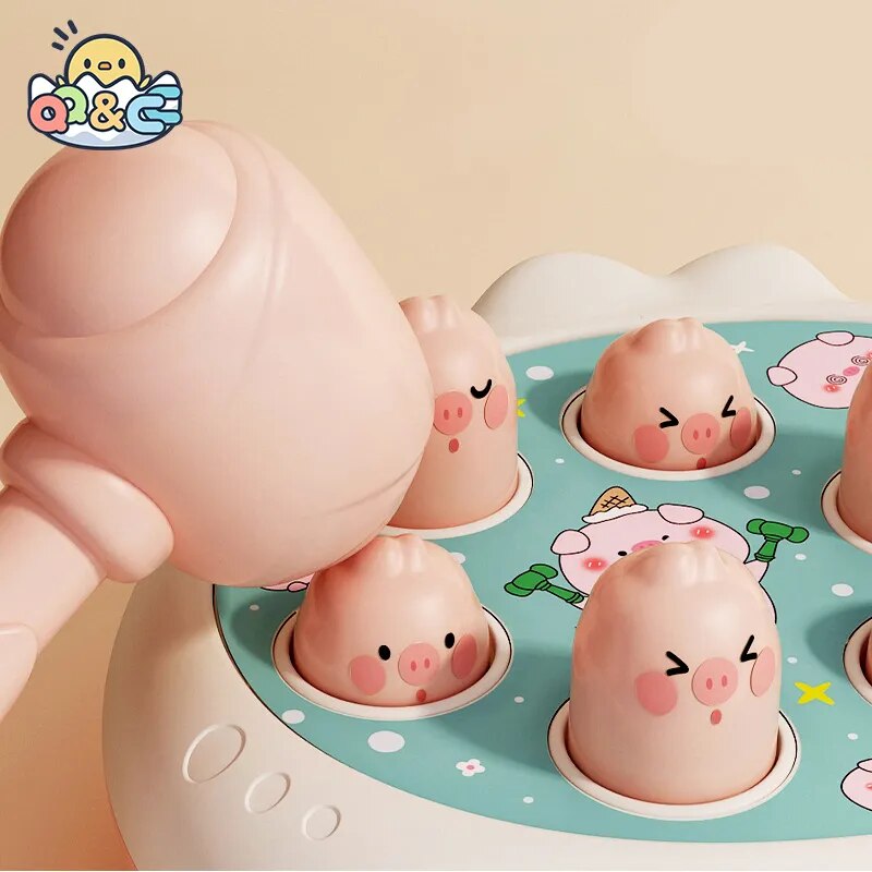 Frog Whack a Mole Game Montessori Educational Puzzle Toys E300