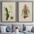 Gray Framed Canvas Print D345287