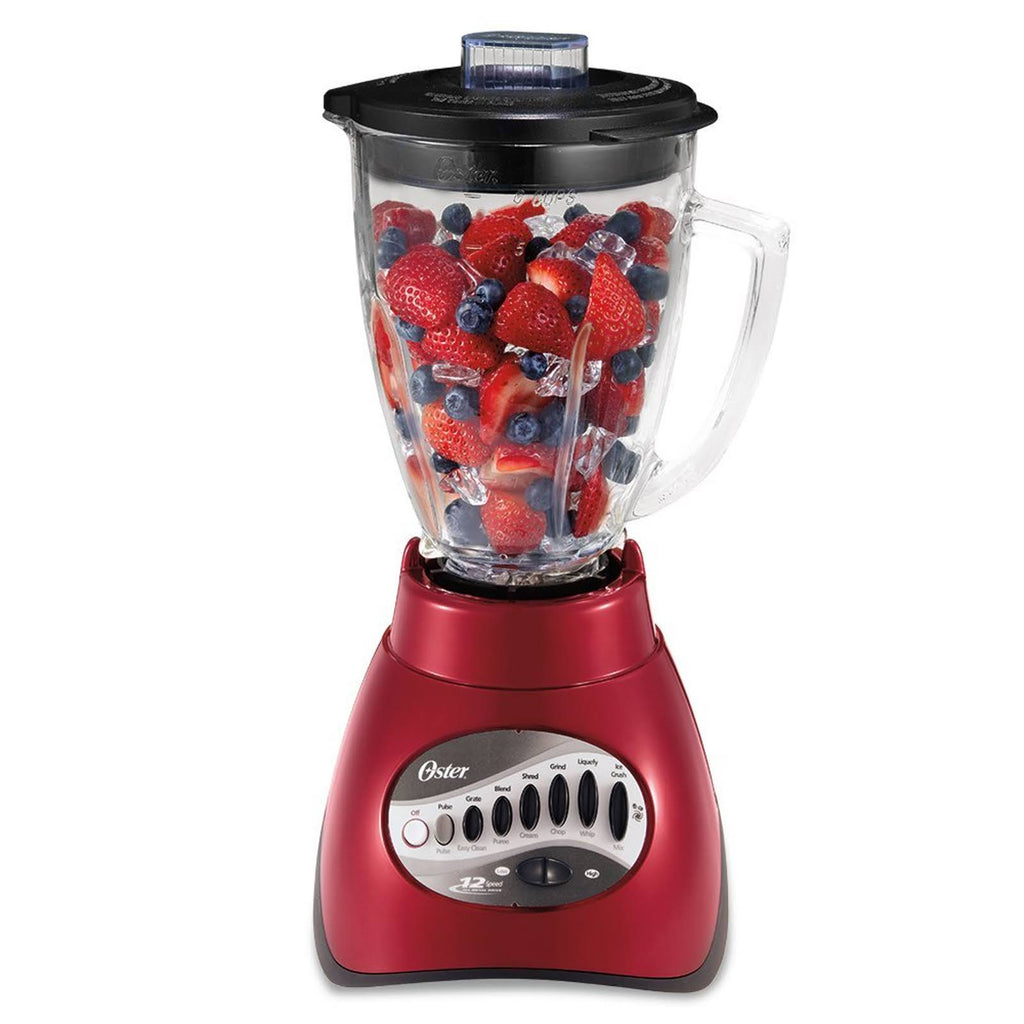 12-Speed Blender, 6-Cup Capacity, Metallic Red M242334