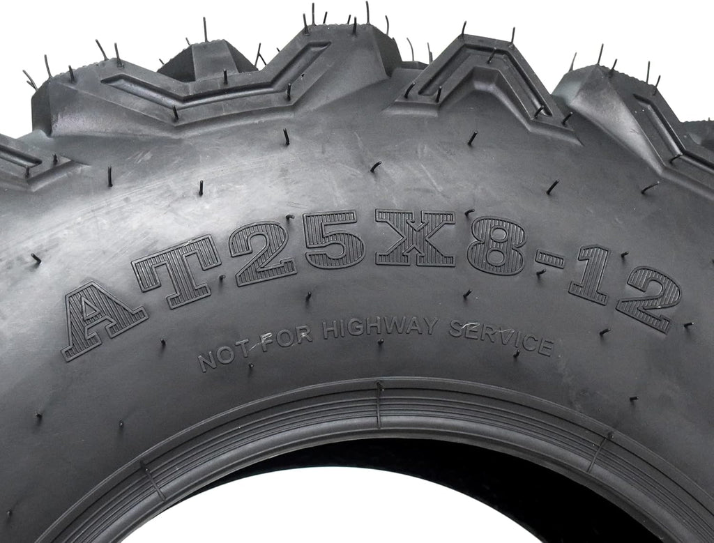 25x8x12 25x11-10 6Ply ATV UTV Tire (4 Pack) W98049