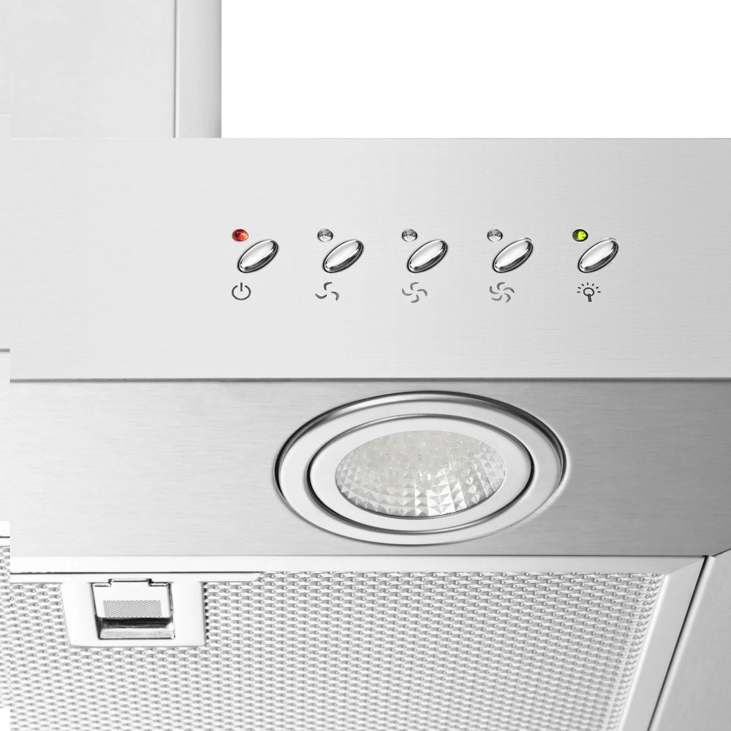 30" 760 CFM Stainless Steel Island Mount Kitchen Range Hood J444907