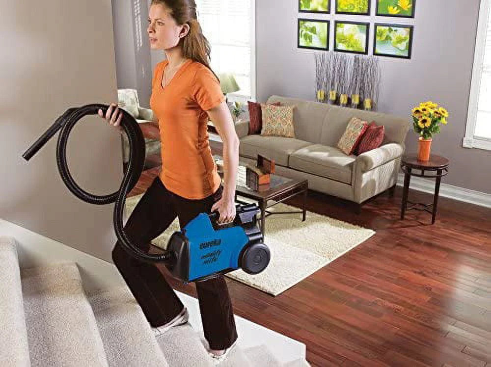 Blue Canister Vacuum Cleaner with 2 Bags R753